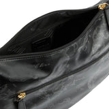  Sottospalla con tracolla Geo Soft, Nero