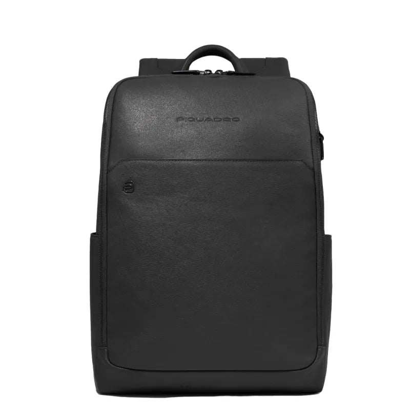 PIQUADRO - Zaino porta pc 14 con cavo antifurto Black Square Nero
