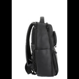 PIQUADRO - Zaino Porta pc in tessuto impermeabile C2OW, Nero