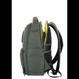 PIQUADRO - Zaino Porta pc in tessuto impermeabile C2OW, Verde