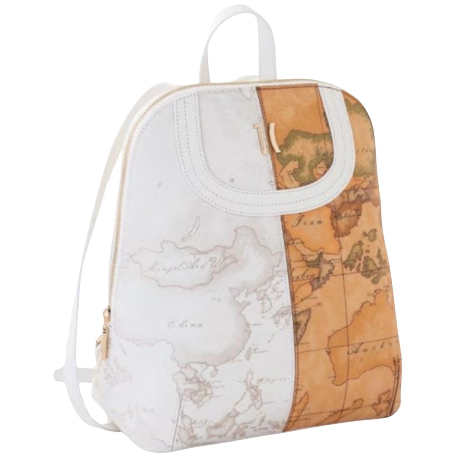 ALVIERO MARTINI - Zaino Geo mix, Bianco e Beige